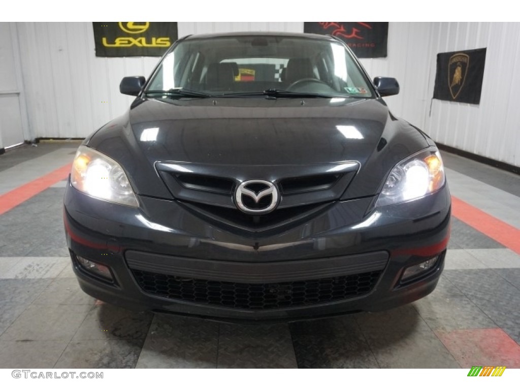 2009 MAZDA3 s Touring Hatchback - Galaxy Gray Mica / Black photo #4