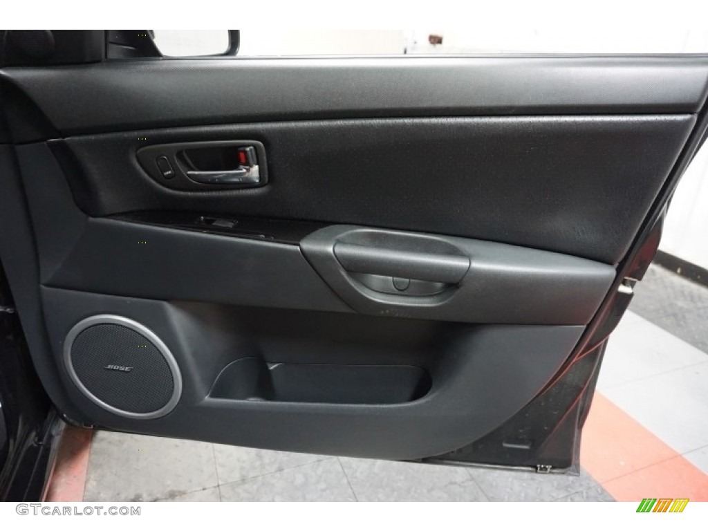 2009 MAZDA3 s Touring Hatchback - Galaxy Gray Mica / Black photo #17