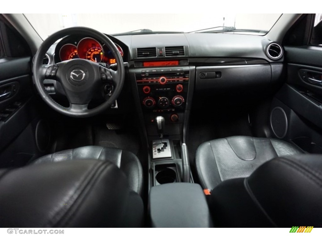 2009 MAZDA3 s Touring Hatchback - Galaxy Gray Mica / Black photo #27