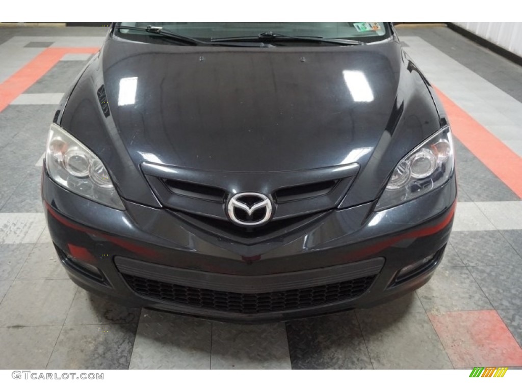 2009 MAZDA3 s Touring Hatchback - Galaxy Gray Mica / Black photo #52