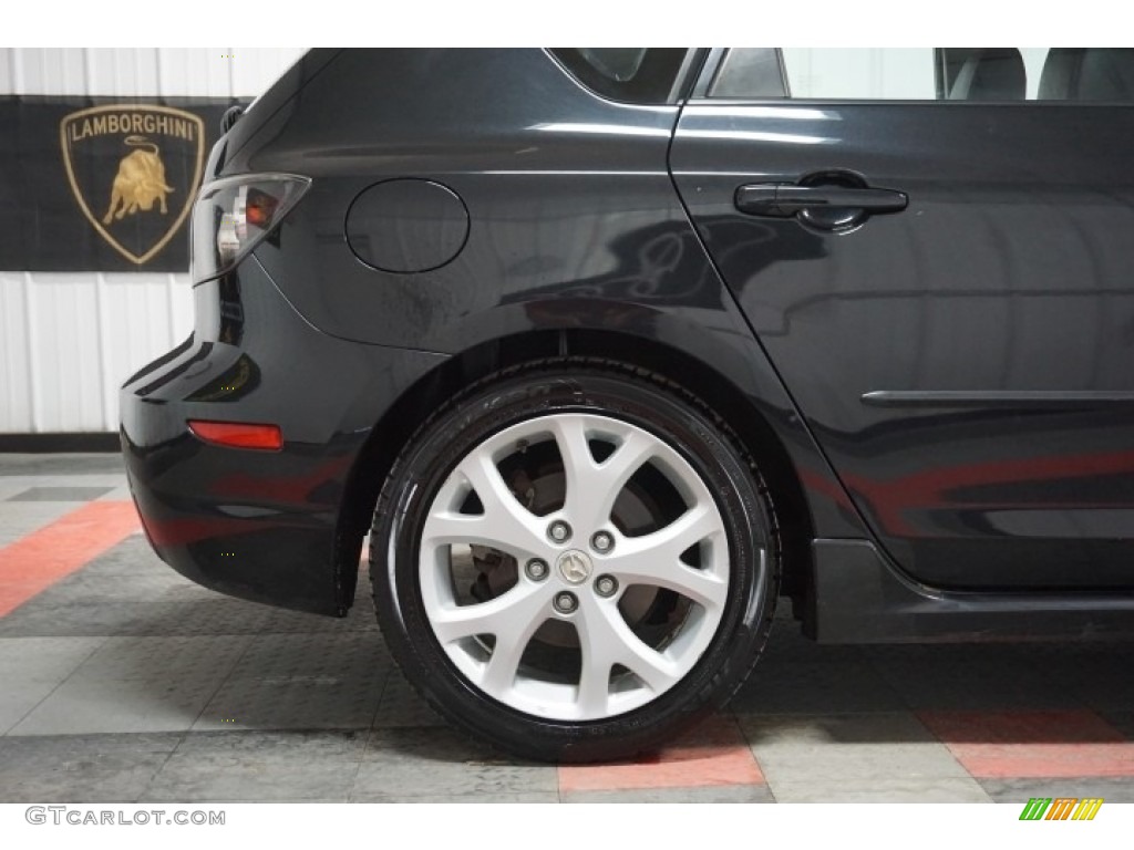 2009 MAZDA3 s Touring Hatchback - Galaxy Gray Mica / Black photo #60