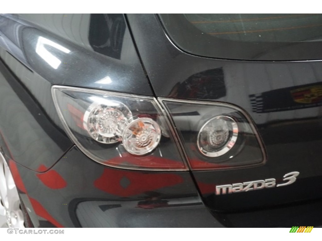 2009 MAZDA3 s Touring Hatchback - Galaxy Gray Mica / Black photo #64
