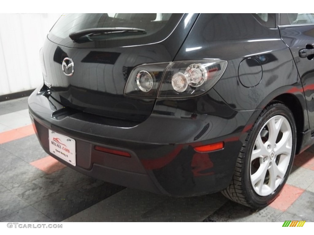 2009 MAZDA3 s Touring Hatchback - Galaxy Gray Mica / Black photo #66