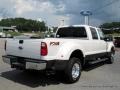 White Platinum Metallic - F350 Super Duty Lariat Crew Cab 4x4 DRW Photo No. 5