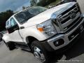 White Platinum Metallic - F350 Super Duty Lariat Crew Cab 4x4 DRW Photo No. 36