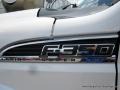 White Platinum Metallic - F350 Super Duty Lariat Crew Cab 4x4 DRW Photo No. 39