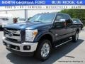 2016 Blue Jeans Metallic Ford F250 Super Duty King Ranch Crew Cab 4x4  photo #1