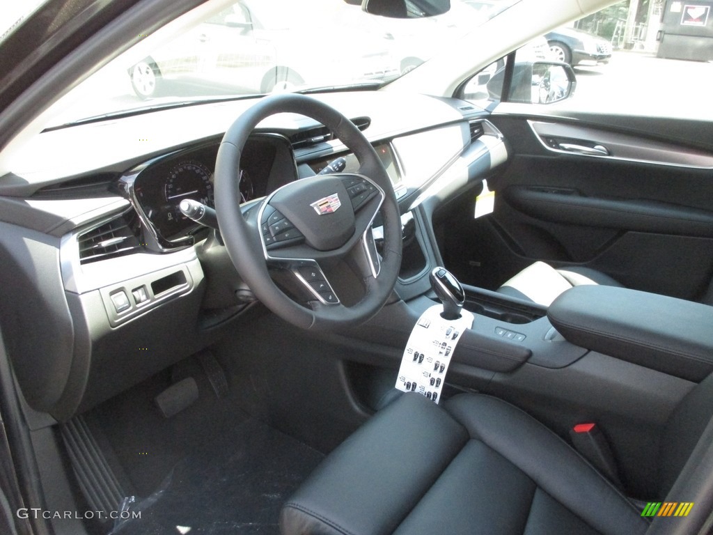 Jet Black Interior 2017 Cadillac XT5 Luxury AWD Photo #114594507