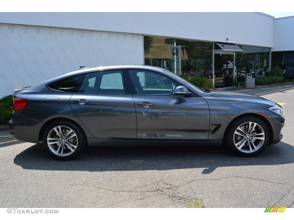 2016 3 Series 335i xDrive Gran Turismo - Mineral Grey Metallic / Black photo #2