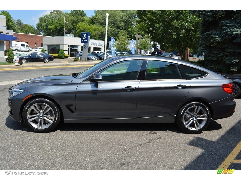 2016 3 Series 335i xDrive Gran Turismo - Mineral Grey Metallic / Black photo #5