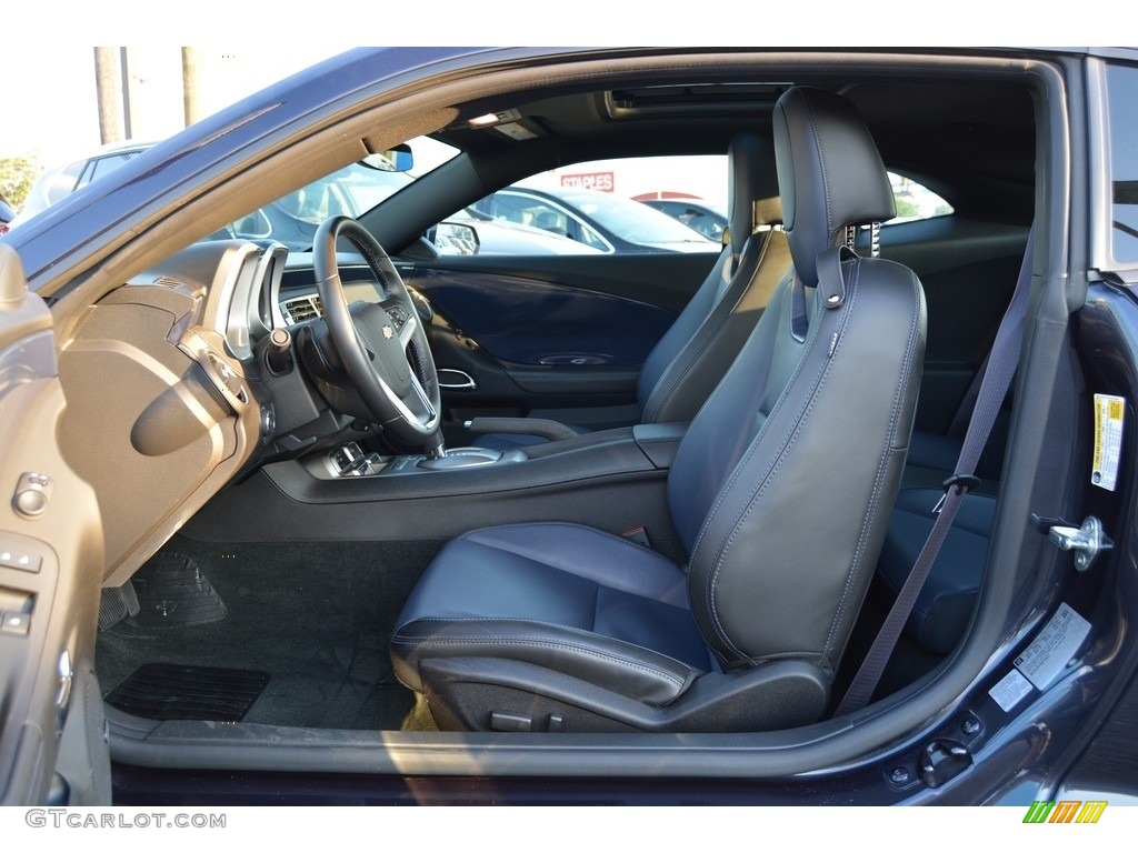 2014 Camaro LT Coupe - Blue Ray Metallic / Black photo #9