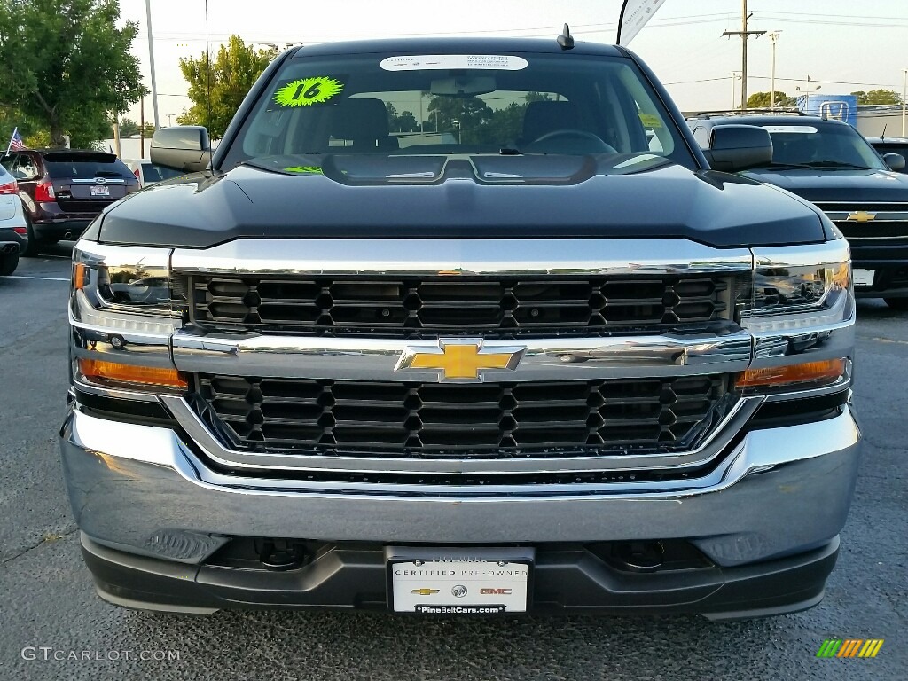 2016 Silverado 1500 LT Crew Cab 4x4 - Black / Jet Black photo #2