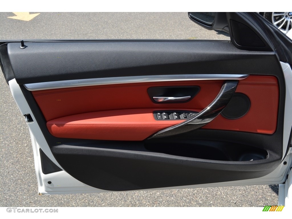2014 3 Series 328i xDrive Gran Turismo - Alpine White / Coral Red/Black photo #8