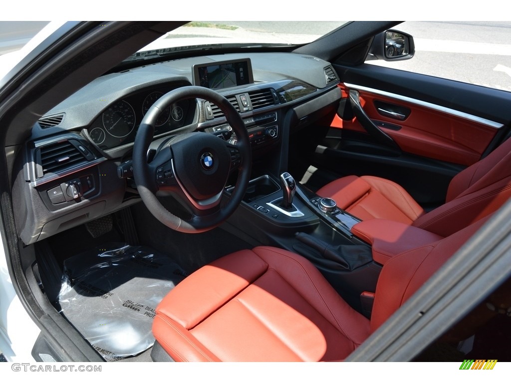 2014 3 Series 328i xDrive Gran Turismo - Alpine White / Coral Red/Black photo #10