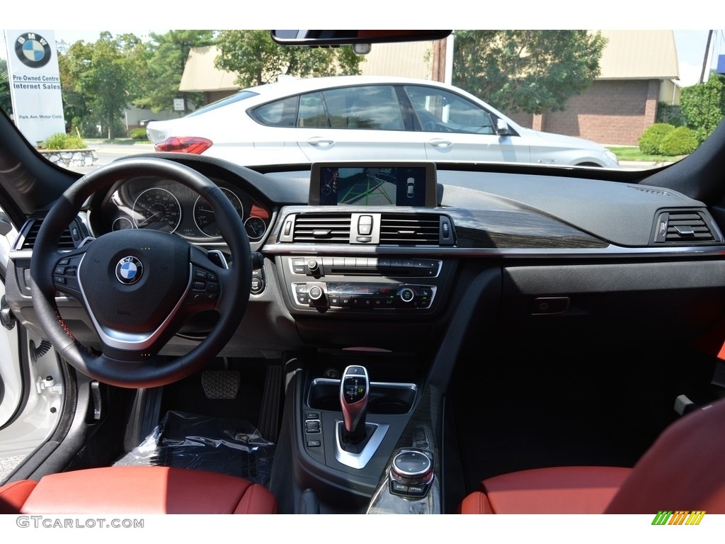 2014 3 Series 328i xDrive Gran Turismo - Alpine White / Coral Red/Black photo #15