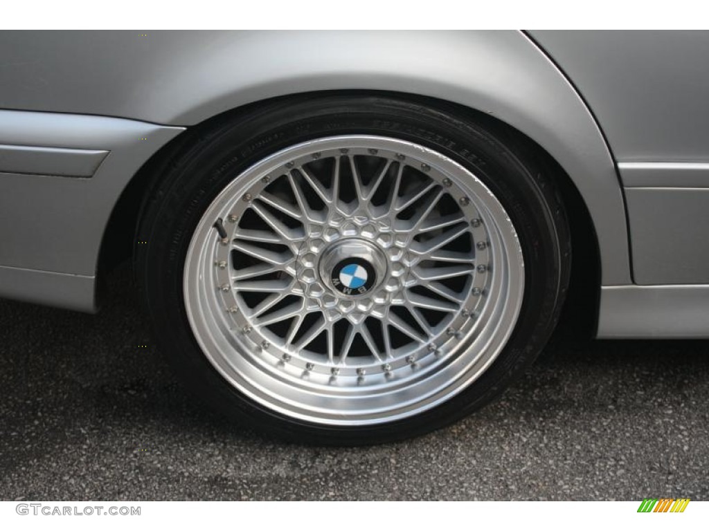 2002 5 Series 530i Sedan - Titanium Silver Metallic / Black photo #16