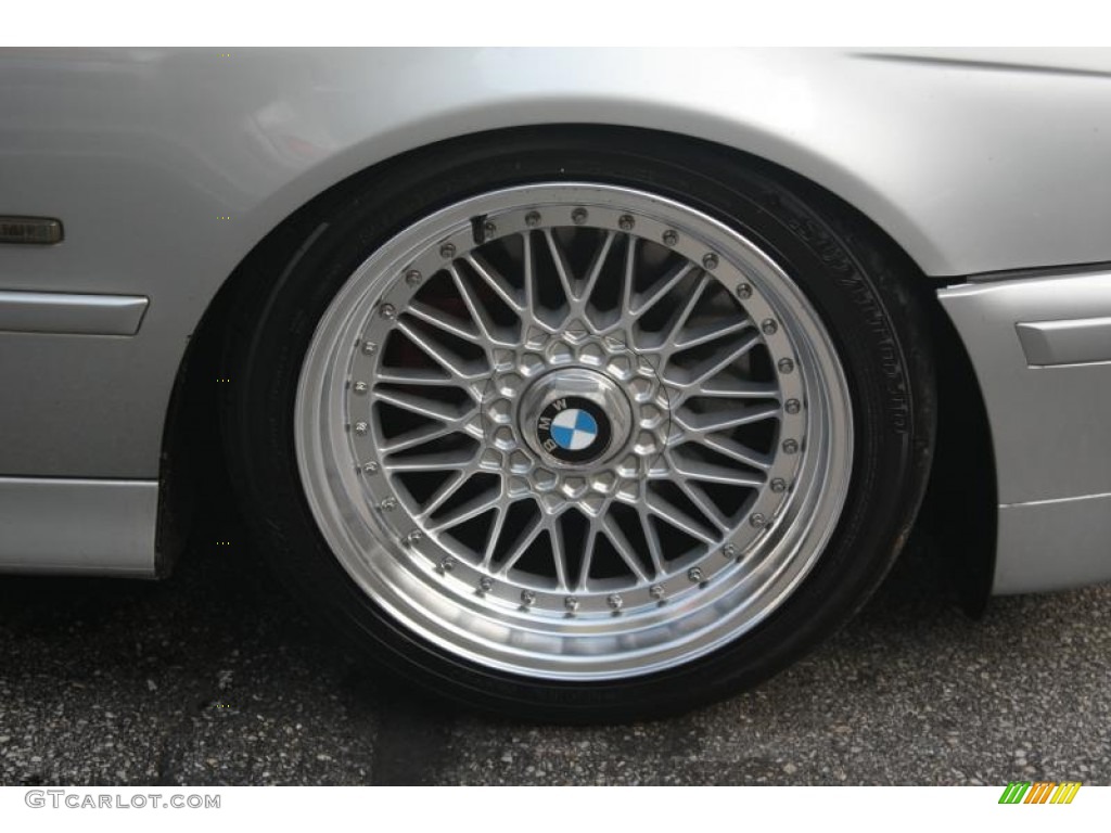 2002 5 Series 530i Sedan - Titanium Silver Metallic / Black photo #17