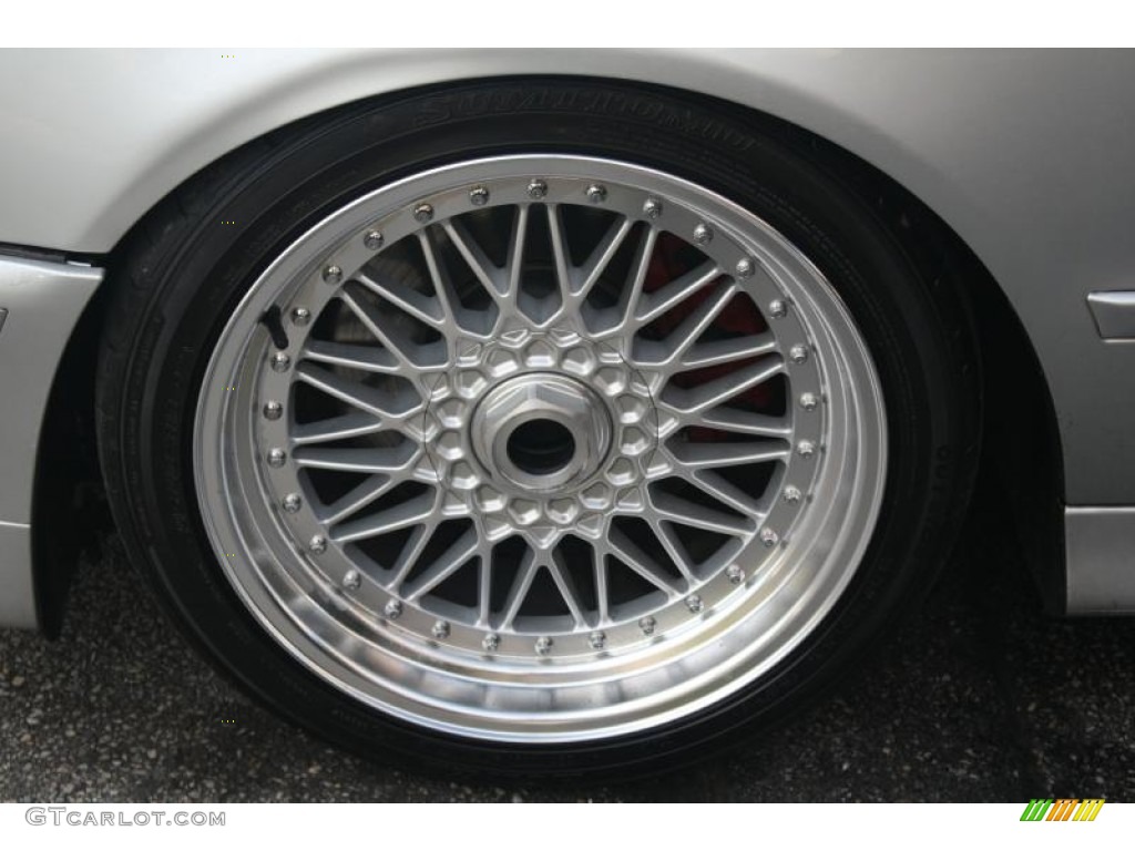 2002 5 Series 530i Sedan - Titanium Silver Metallic / Black photo #18