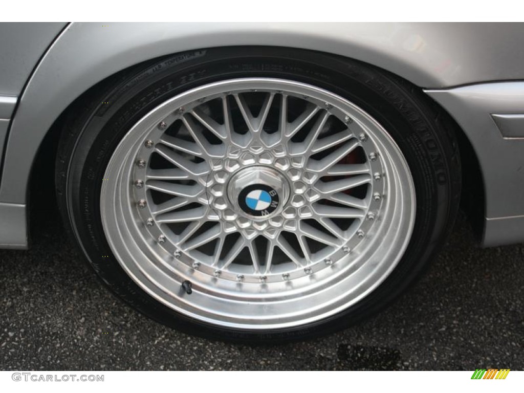 2002 5 Series 530i Sedan - Titanium Silver Metallic / Black photo #19