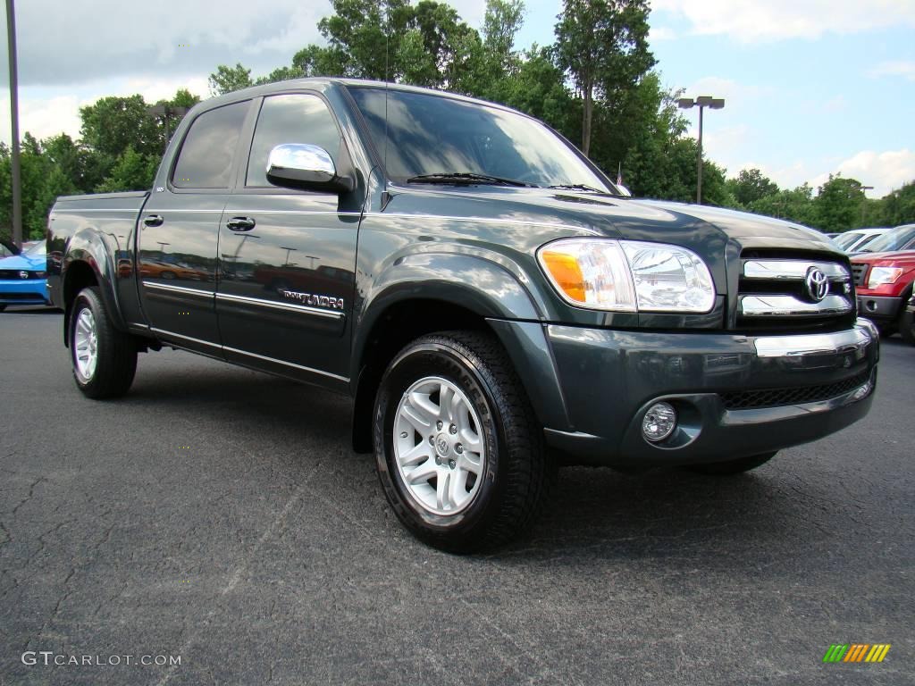 2006 Tundra SR5 Double Cab - Timberland Mica / Taupe photo #1