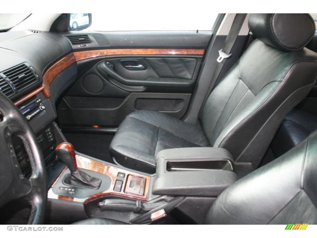 2002 5 Series 530i Sedan - Titanium Silver Metallic / Black photo #22