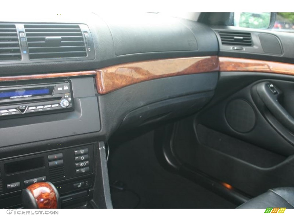 2002 5 Series 530i Sedan - Titanium Silver Metallic / Black photo #27