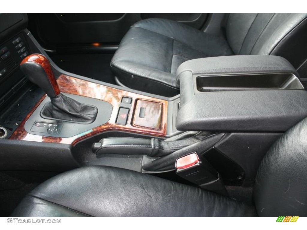 2002 5 Series 530i Sedan - Titanium Silver Metallic / Black photo #28