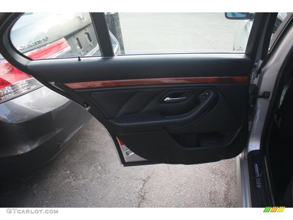 2002 5 Series 530i Sedan - Titanium Silver Metallic / Black photo #32