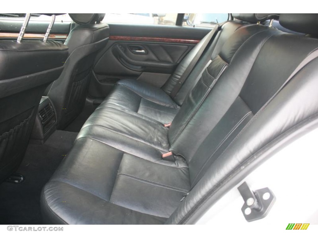 2002 5 Series 530i Sedan - Titanium Silver Metallic / Black photo #34