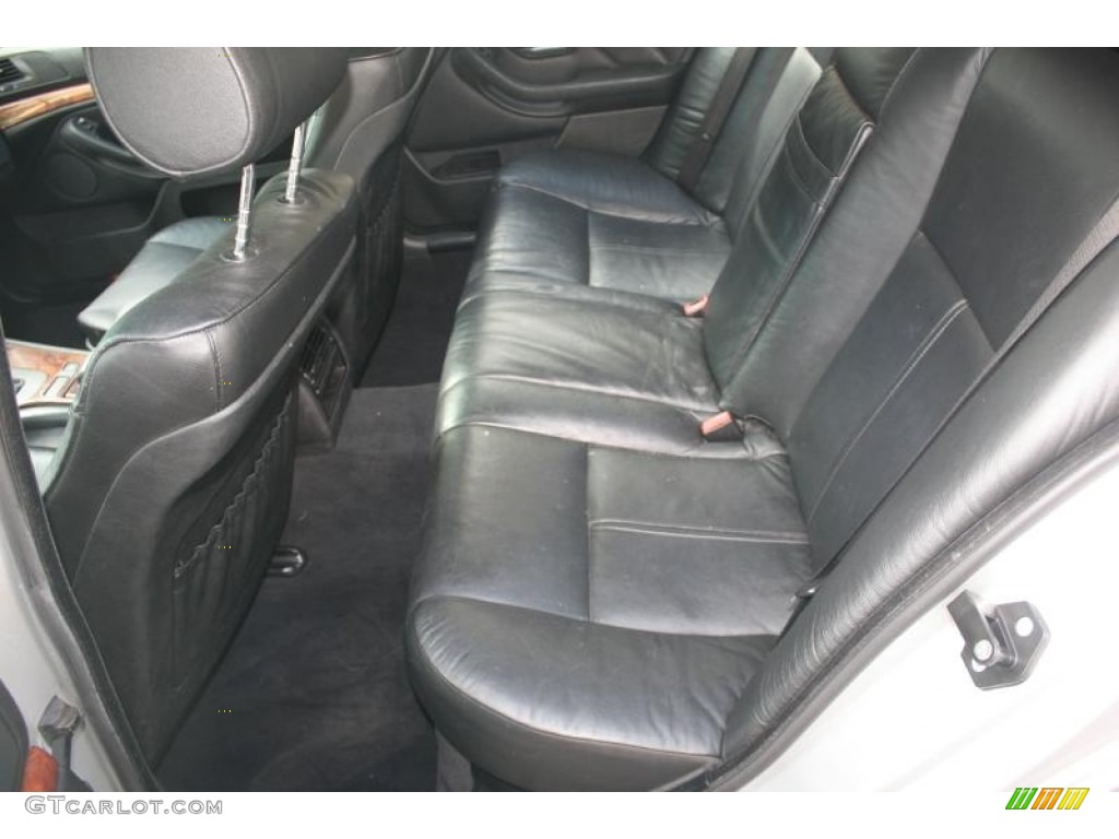 2002 5 Series 530i Sedan - Titanium Silver Metallic / Black photo #36