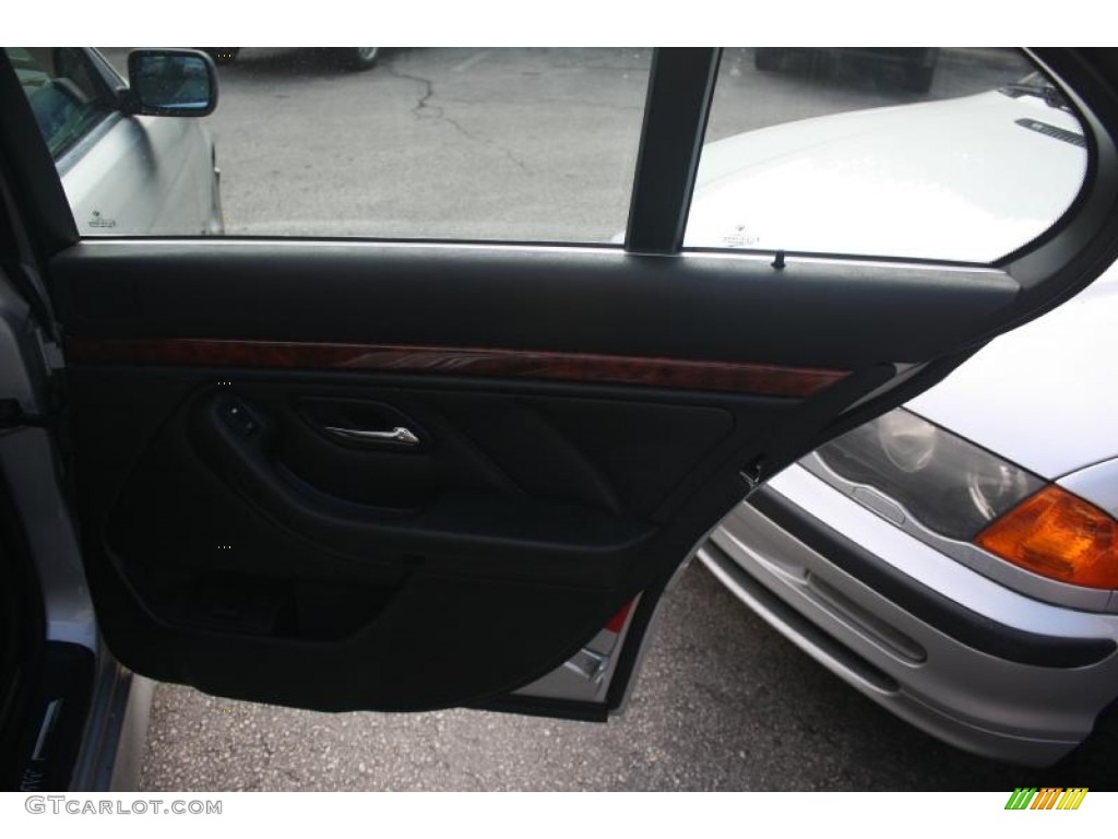 2002 5 Series 530i Sedan - Titanium Silver Metallic / Black photo #38