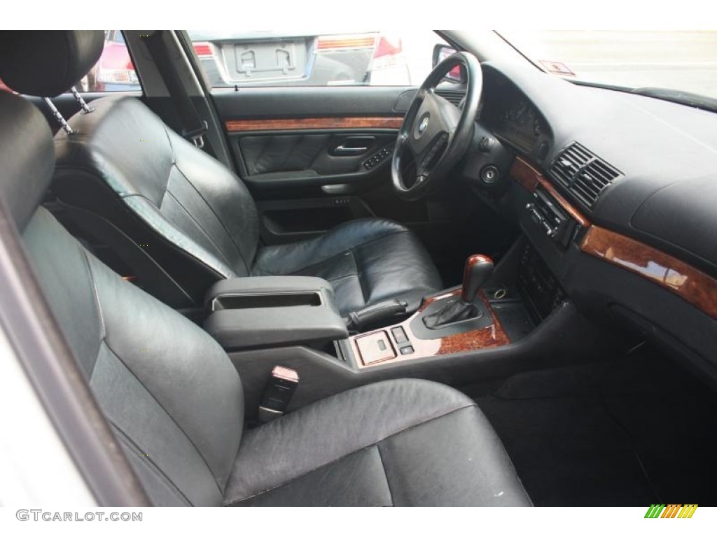 2002 5 Series 530i Sedan - Titanium Silver Metallic / Black photo #44