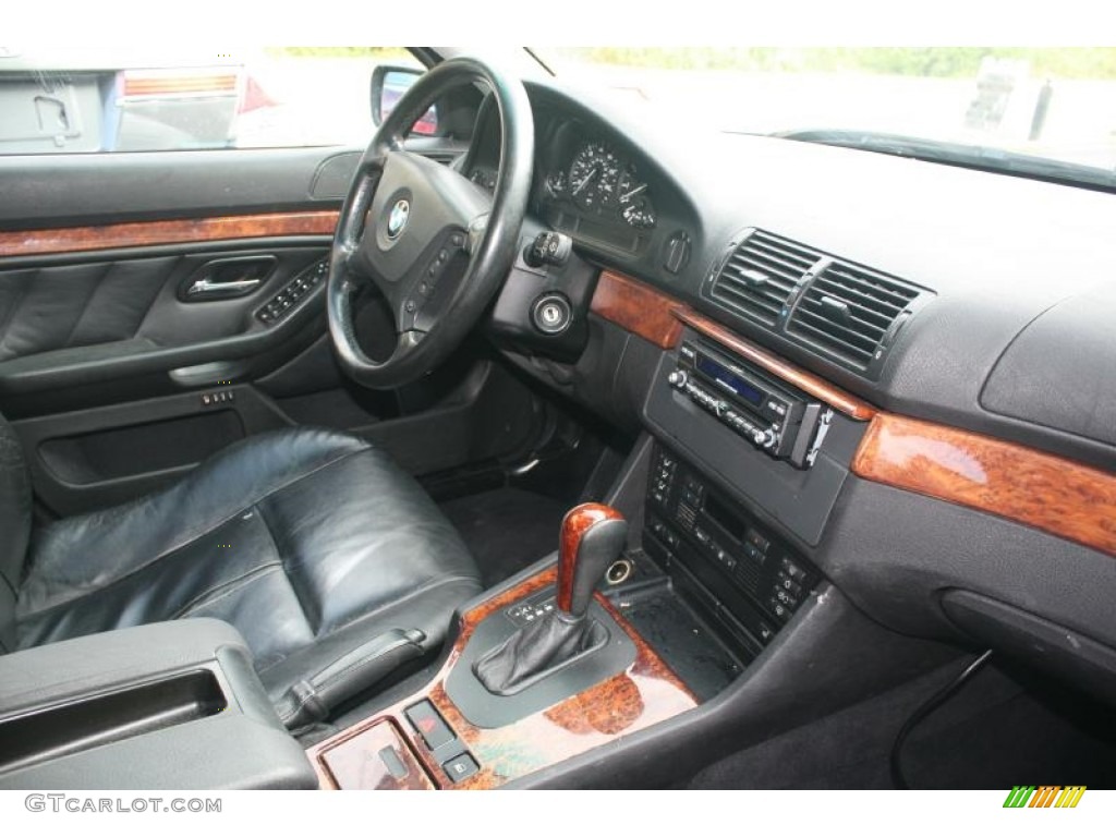 2002 5 Series 530i Sedan - Titanium Silver Metallic / Black photo #47