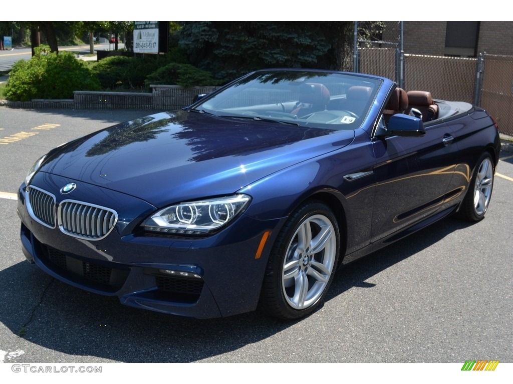 2014 6 Series 650i xDrive Convertible - Deep Sea Blue Metallic / Cinnamon Brown photo #7