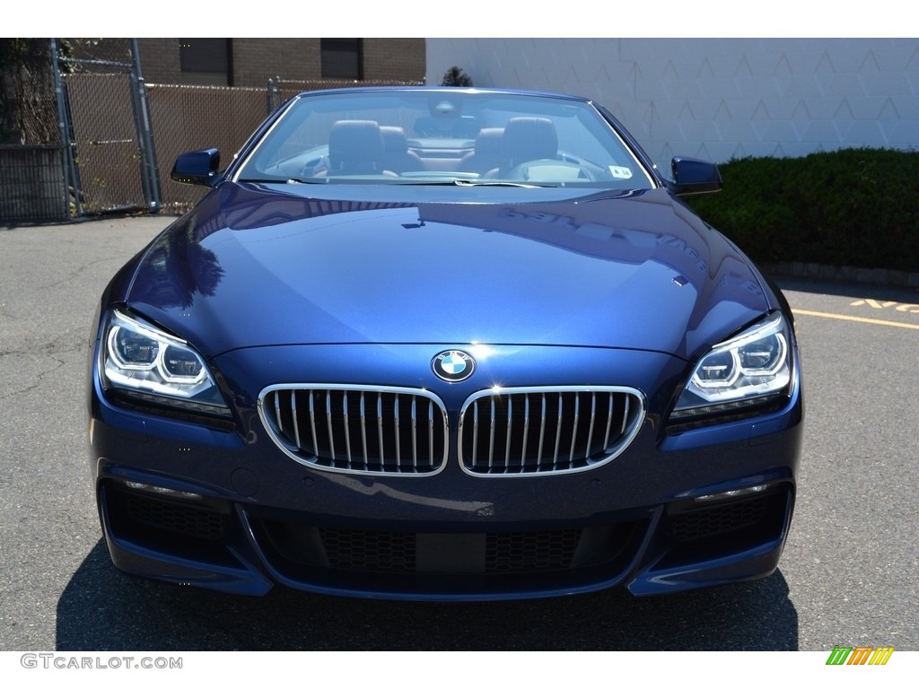 2014 6 Series 650i xDrive Convertible - Deep Sea Blue Metallic / Cinnamon Brown photo #8