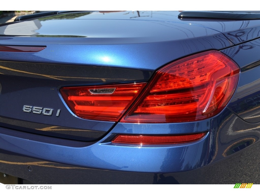 2014 6 Series 650i xDrive Convertible - Deep Sea Blue Metallic / Cinnamon Brown photo #23