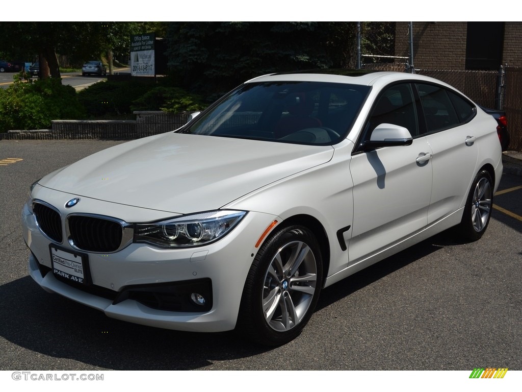 2016 3 Series 335i xDrive Gran Turismo - Mineral White Metallic / Coral Red photo #6