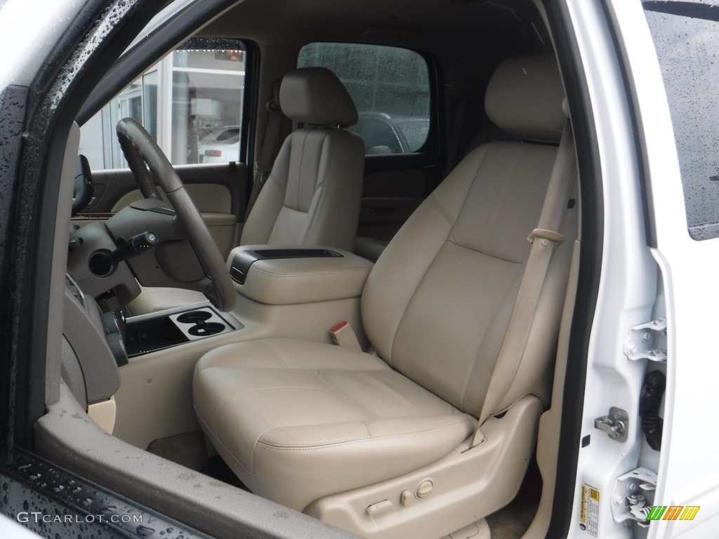 2012 Tahoe LT 4x4 - Summit White / Light Cashmere/Dark Cashmere photo #21