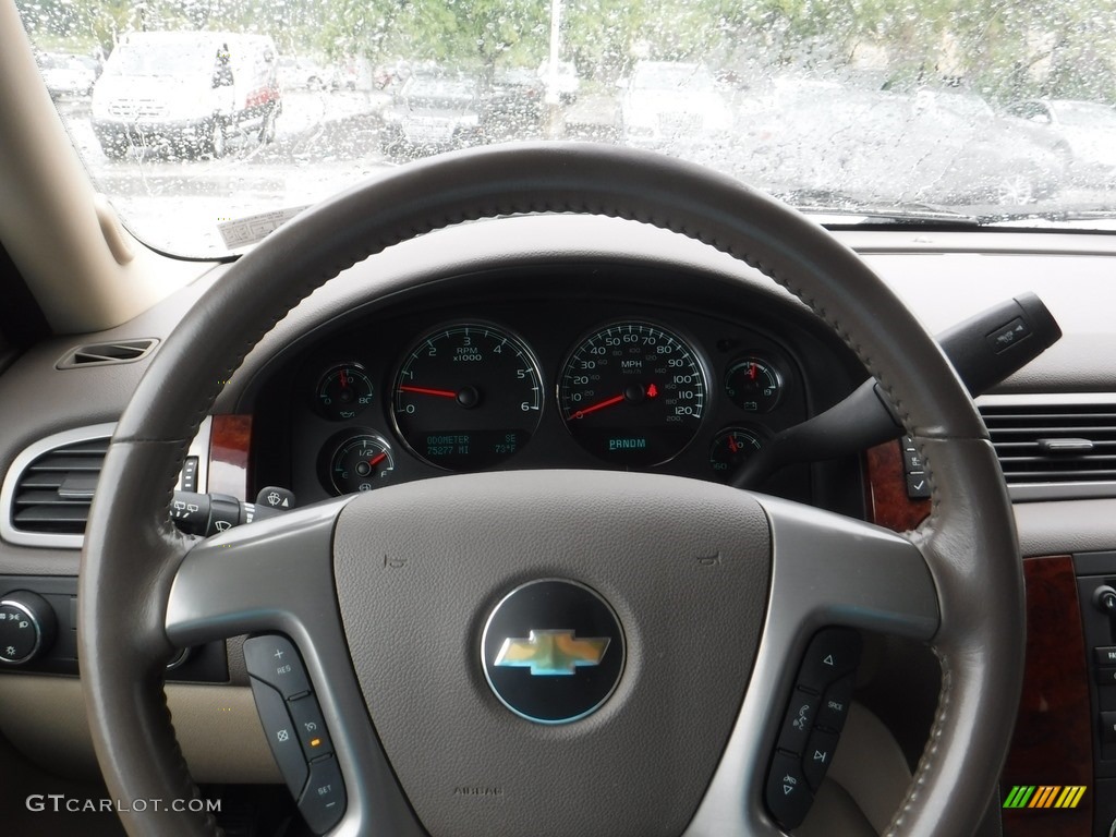 2012 Tahoe LT 4x4 - Summit White / Light Cashmere/Dark Cashmere photo #26