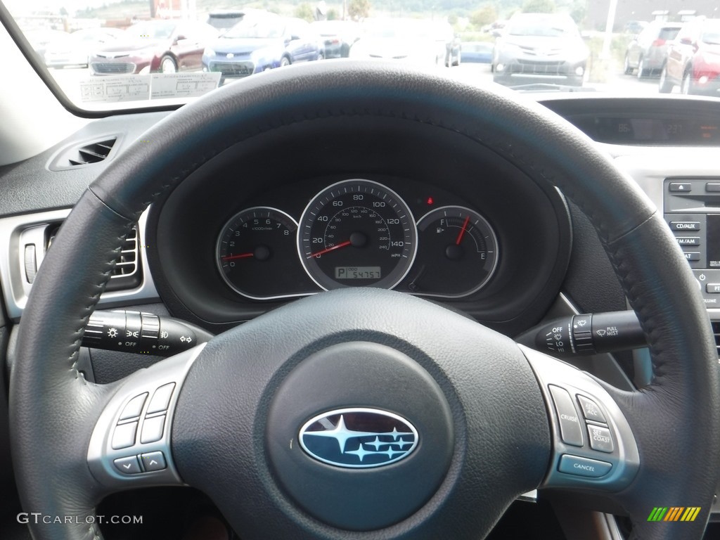 2010 Impreza 2.5i Premium Sedan - Spark Silver Metallic / Carbon Black photo #16