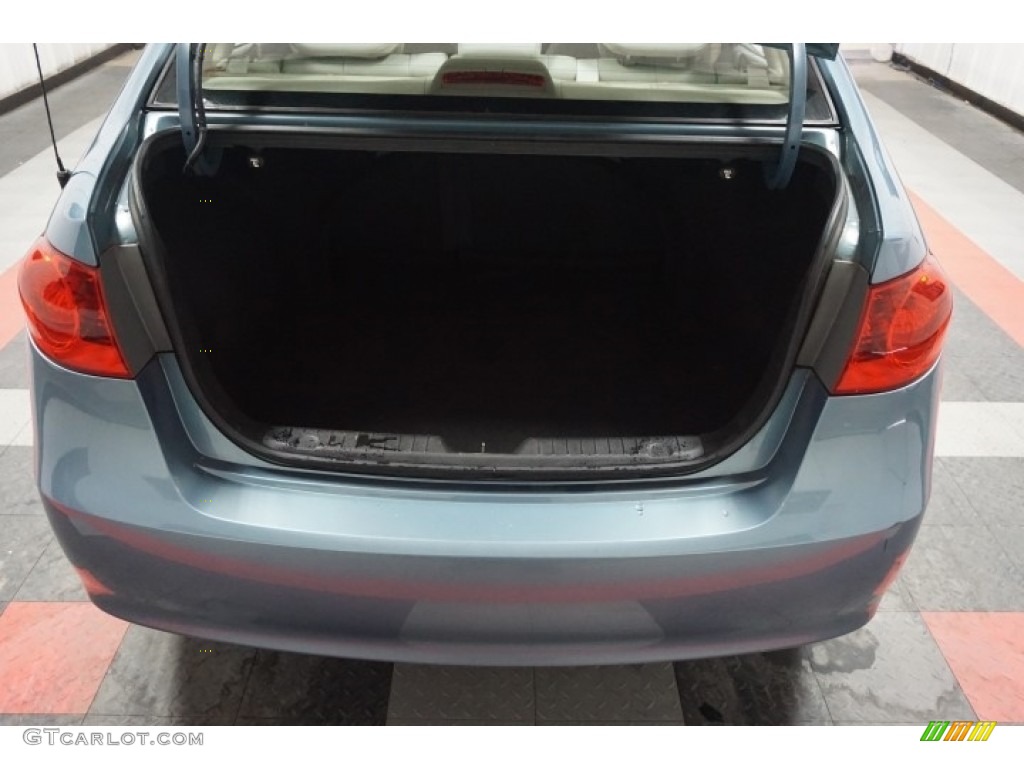 2007 Elantra Limited Sedan - Seattle Light Blue / Beige photo #20