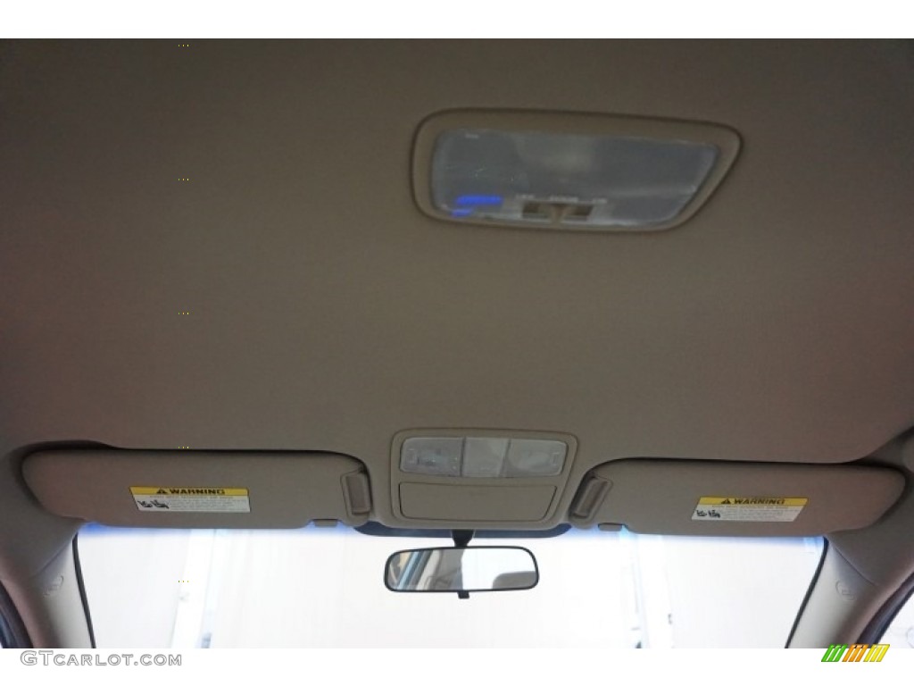 2007 Elantra Limited Sedan - Seattle Light Blue / Beige photo #24