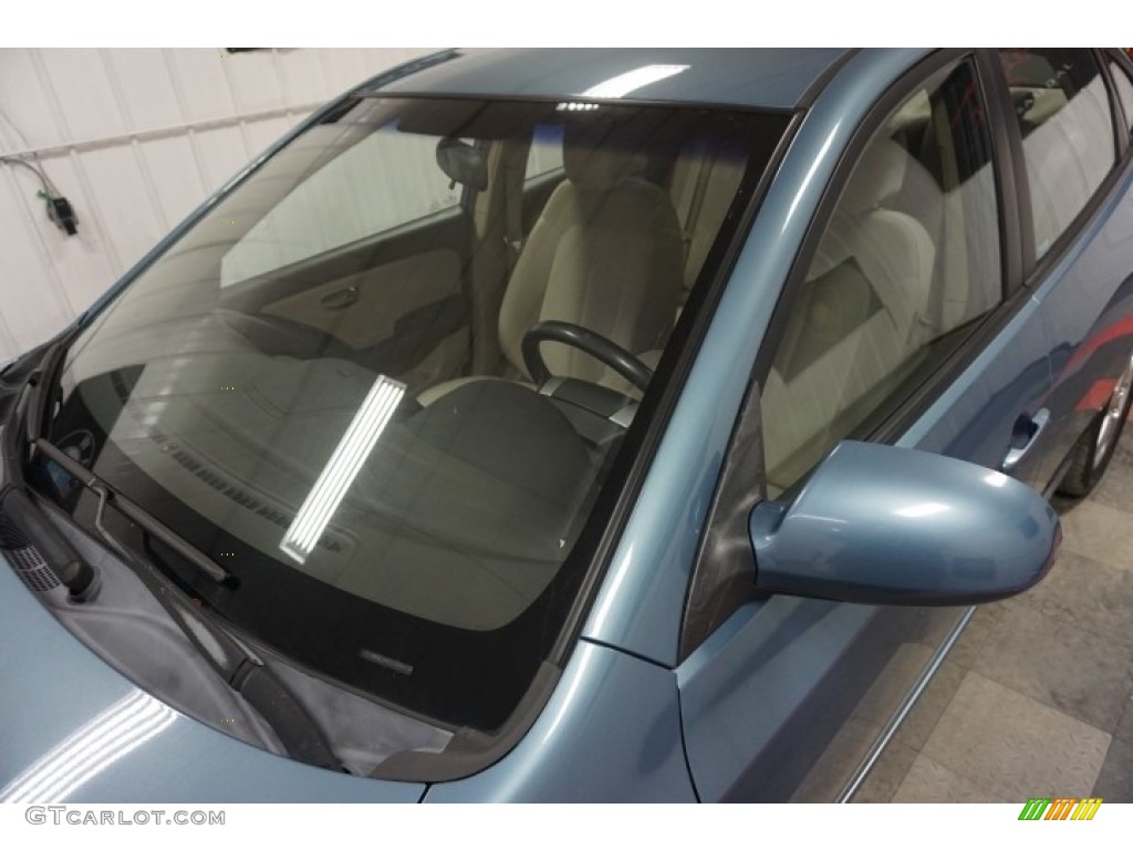 2007 Elantra Limited Sedan - Seattle Light Blue / Beige photo #75