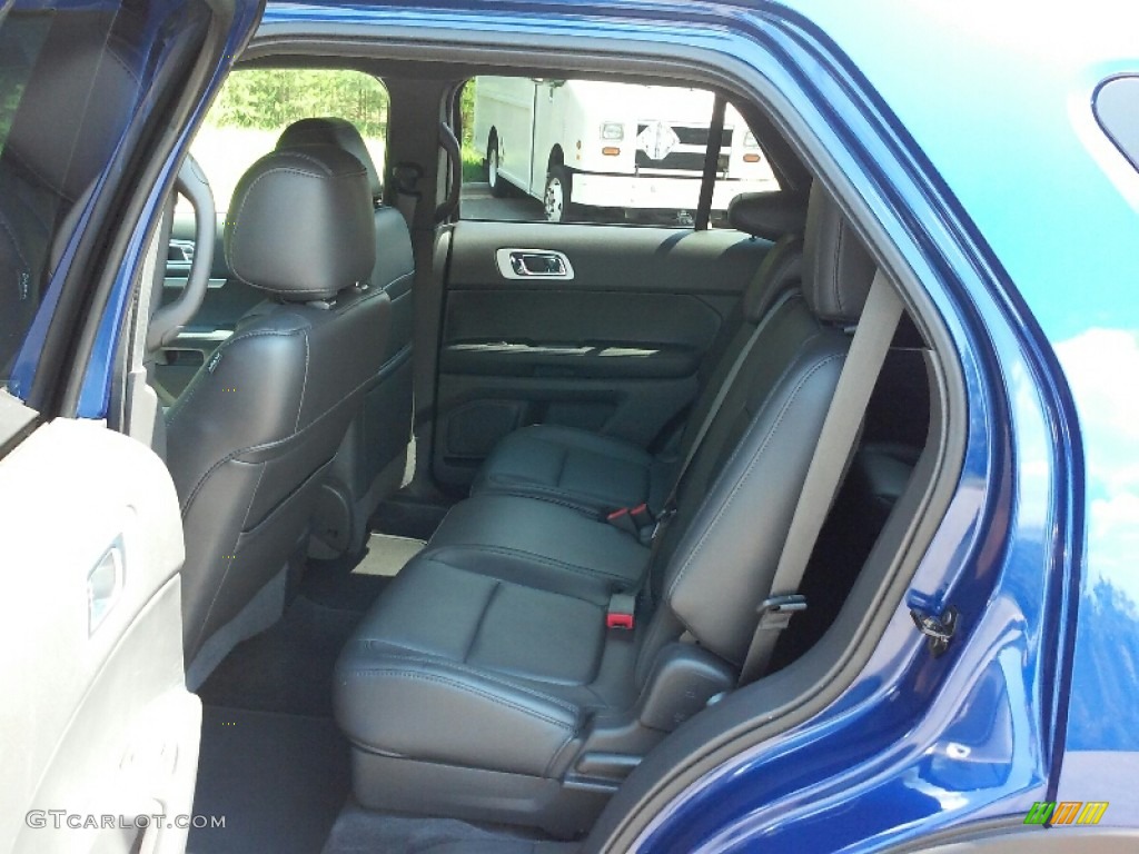 2015 Explorer XLT 4WD - Deep Impact Blue / Charcoal Black photo #17