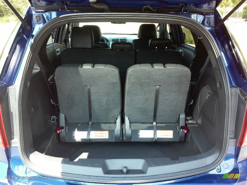 2015 Explorer XLT 4WD - Deep Impact Blue / Charcoal Black photo #23