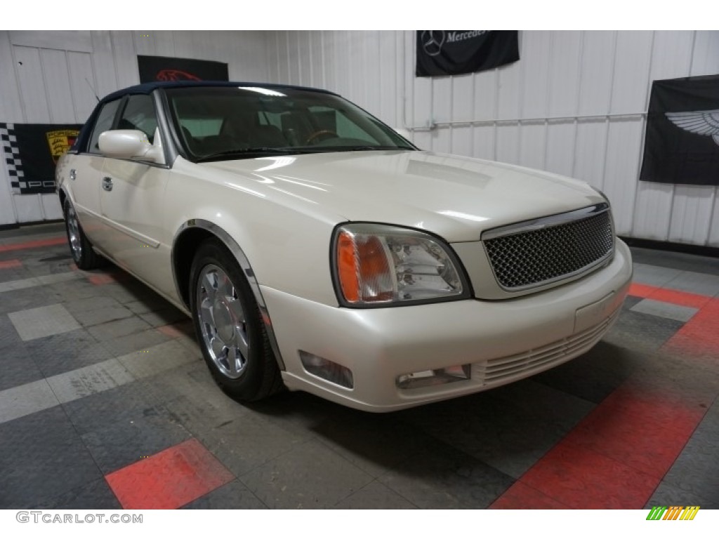 2000 DeVille DTS - White Diamond / Oatmeal photo #5