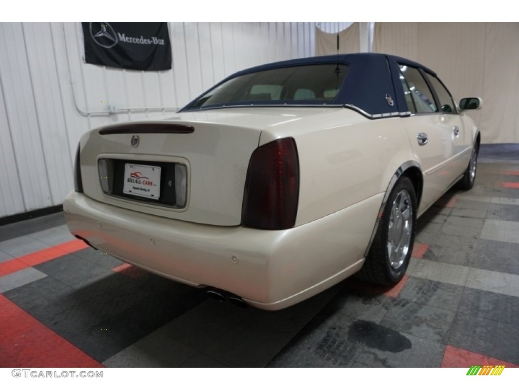 2000 DeVille DTS - White Diamond / Oatmeal photo #8