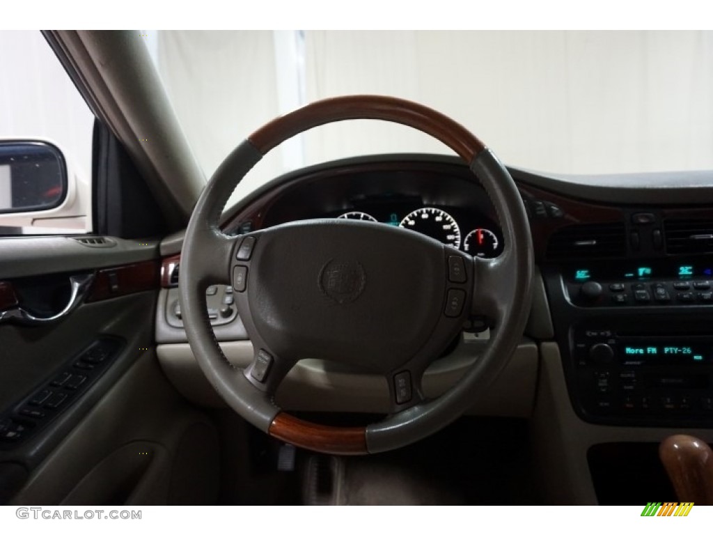 2000 DeVille DTS - White Diamond / Oatmeal photo #30