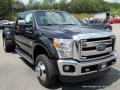 Shadow Black - F350 Super Duty Lariat Crew Cab 4x4 DRW Photo No. 7