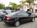 2007 Obsidian Black Metallic Mercedes-Benz CLK 350 Coupe  photo #2